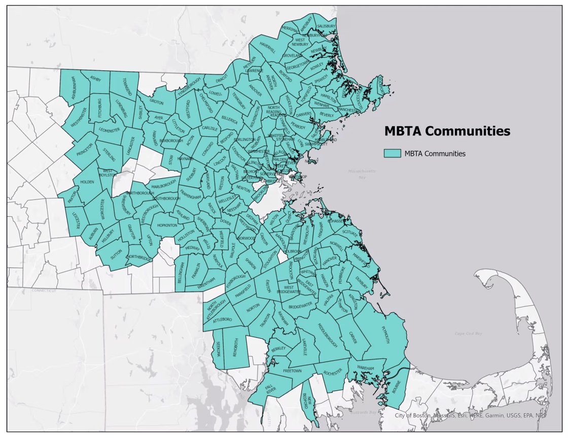 Multi-Family Zoning Requirement for MBTA Communities | Mass.gov